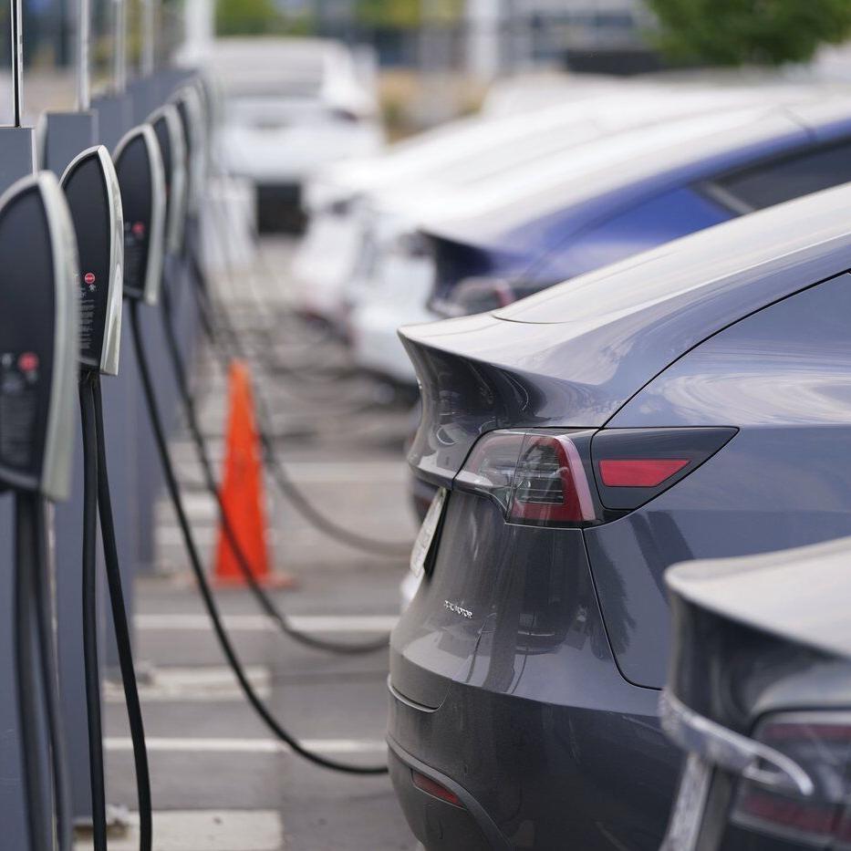 Video of long lineup for EV chargers shared out of context, doesn't show '8 hour wait'